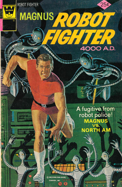 Cover for Magnus, Robot Fighter (Western, 1963 series) #41 [Whitman]