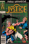 Cover for Justice (Marvel, 1986 series) #8 [Newsstand]