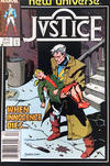 Cover for Justice (Marvel, 1986 series) #6 [Newsstand]