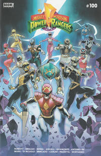 Cover Thumbnail for Mighty Morphin Power Rangers (Boom! Studios, 2022 series) #100
