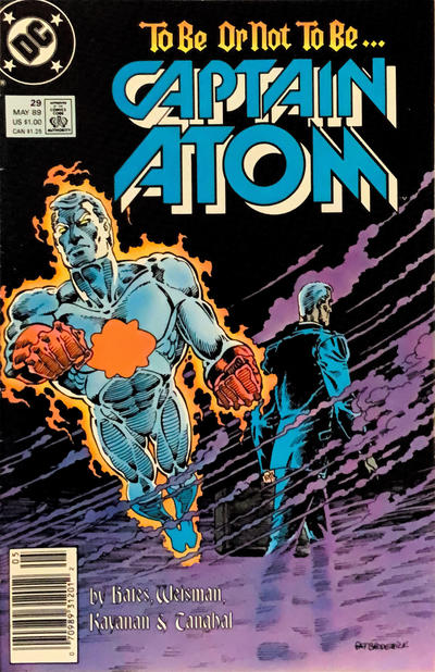 Cover for Captain Atom (DC, 1987 series) #29 [Newsstand]