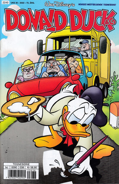 Cover for Donald Duck & Co (Hjemmet / Egmont, 1948 series) #38/2022
