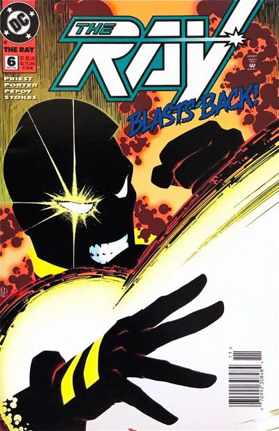 Cover for The Ray (DC, 1994 series) #6 [Newsstand]