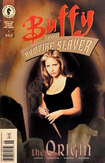 Cover for Buffy the Vampire Slayer: The Origin (Dark Horse, 1999 series) #3 [Photo Cover - Newsstand]