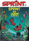Cover for Sprint (Hjemmet / Egmont, 1998 series) #63 - Sprint er død! [Bokhandelutgave]