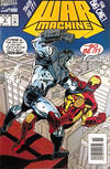 Cover for War Machine (Marvel, 1994 series) #8 [Newsstand]