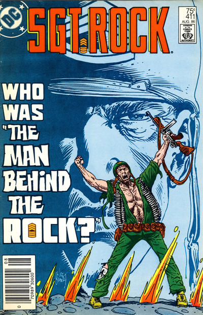 Cover for Sgt. Rock (DC, 1977 series) #411 [Newsstand]