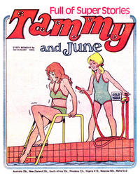 Cover Thumbnail for Tammy (IPC, 1971 series) #3 August 1974