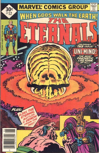Cover for The Eternals (Marvel, 1976 series) #12 [Whitman]