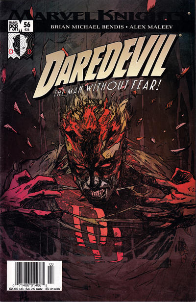 Cover for Daredevil (Marvel, 1998 series) #56 (436) [Newsstand]