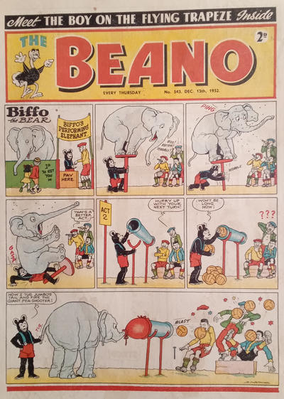 Cover for The Beano (D.C. Thomson, 1950 series) #543