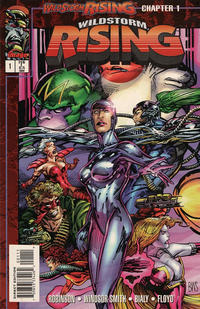 Cover for Wildstorm Rising (Image, 1995 series) #1 [Direct with UPC Box]