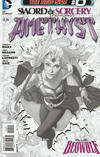 Cover for Sword of Sorcery (DC, 2012 series) #0 [Joshua Middleton Black & White Cover]