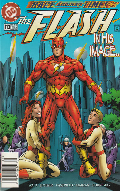 Cover for Flash (DC, 1987 series) #113 [Newsstand]