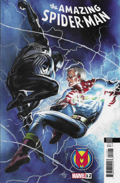 Cover for The Amazing Spider-Man (Marvel, 2022 series) #12 (906) [Miracleman Variant - Gabriele Dell'Otto Cover]