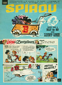 Cover Thumbnail for Spirou (Dupuis, 1947 series) #1222