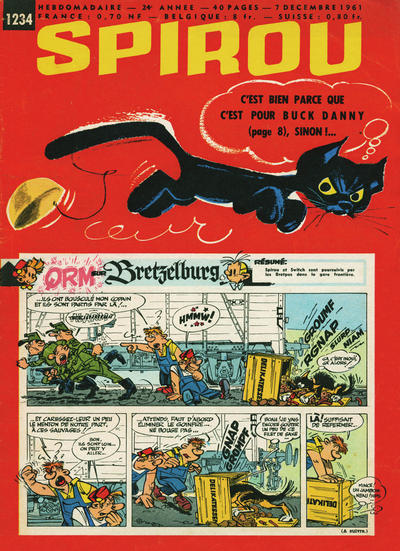 Cover for Spirou (Dupuis, 1947 series) #1234