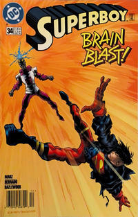 Cover Thumbnail for Superboy (DC, 1994 series) #34 [Newsstand]