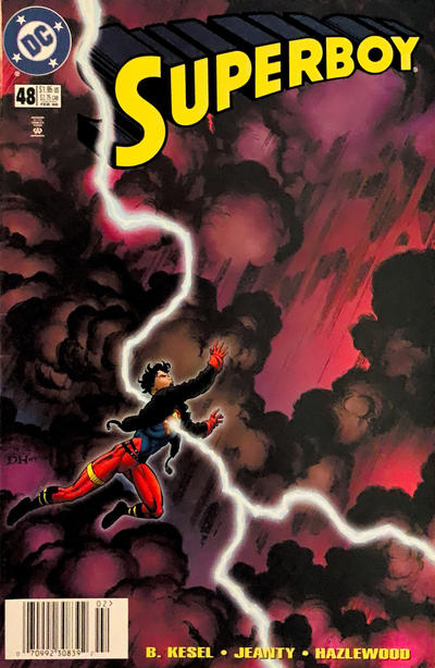 Cover for Superboy (DC, 1994 series) #48 [Newsstand]