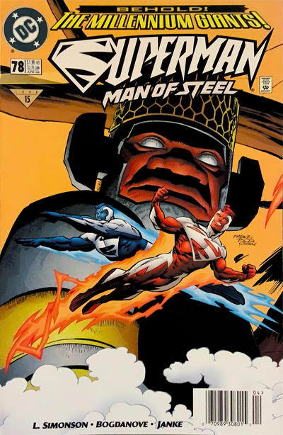 Cover for Superman: The Man of Steel (DC, 1991 series) #78 [Newsstand]
