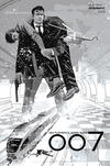 Cover Thumbnail for James Bond: 007 (2022 series) #1 [Cover F - 10 Copy B&W Incentive Cover Art Tommy Lee Edwards]