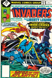 Cover Thumbnail for The Invaders (Marvel, 1975 series) #37 [Whitman]