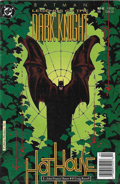 Cover for Batman: Legends of the Dark Knight (DC, 1992 series) #42 [Newsstand]