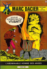 Cover Thumbnail for Marc Dacier (Éditions Michel Deligne, 1975 series) #2 - L'abominable homme des Andes