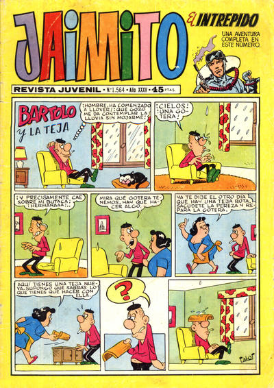 Cover for Jaimito (Editorial Valenciana, 1945 series) #1564