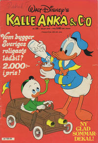 Cover Thumbnail for Kalle Anka & C:o (Hemmets Journal, 1957 series) #29/1978