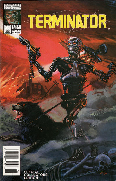 Cover for The Terminator: All My Futures Past (Now, 1990 series) #1 [Newsstand]