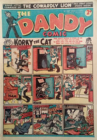 Cover Thumbnail for The Dandy Comic (D.C. Thomson, 1937 series) #167