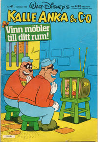 Cover Thumbnail for Kalle Anka & C:o (Hemmets Journal, 1957 series) #41/1980
