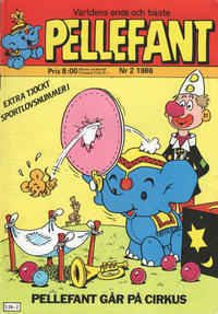 Cover Thumbnail for Pellefant (Atlantic Förlags AB, 1977 series) #2/1986