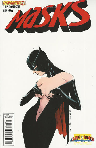 Cover for Masks (Dynamite Entertainment, 2012 series) #1 [Cards, Comics & Collectibles "Ms. Fury Exclusive Jae Lee Cover"]