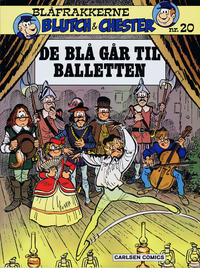 Cover Thumbnail for Blåfrakkerne Blutch & Chester (Carlsen, 1991 series) #20 - De blå går til balletten