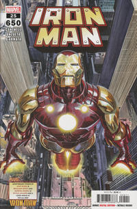Cover Thumbnail for Iron Man (Marvel, 2020 series) #25 (650)