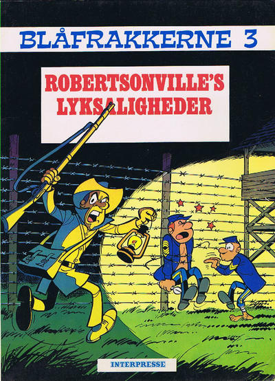 Cover for Blåfrakkerne Blutch & Chester (Interpresse, 1979 series) #3 - Robertsonville's lyksaligheder