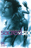 Cover Thumbnail for Sacred Six (2020 series) #4 [25 Copy Bonus FOC Tinted Cover - Lucio Parrillo]