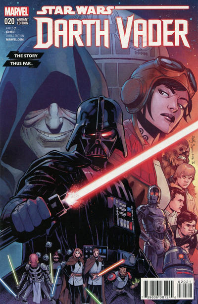 Cover for Darth Vader (Marvel, 2015 series) #20 [Reilly Brown]