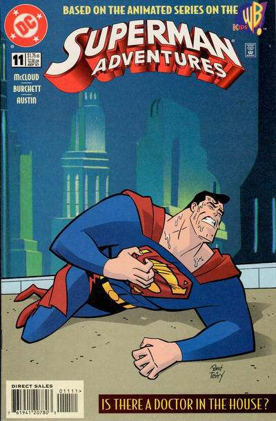 Cover for Superman Adventures (DC, 1996 series) #11 [Direct Sales]
