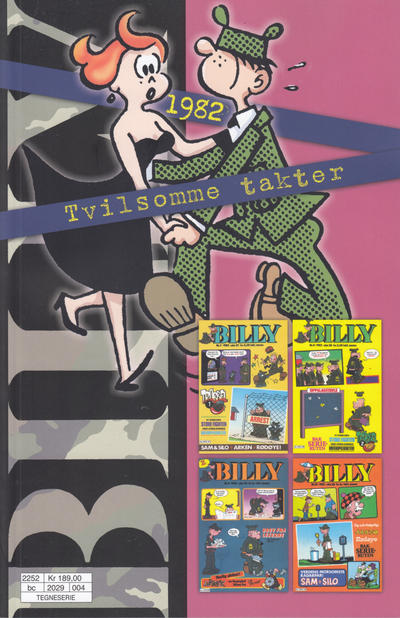 Cover for Billy kronologisk (Hjemmet / Egmont, 2018 series) #[20] - 1982 - Tvilsomme takter
