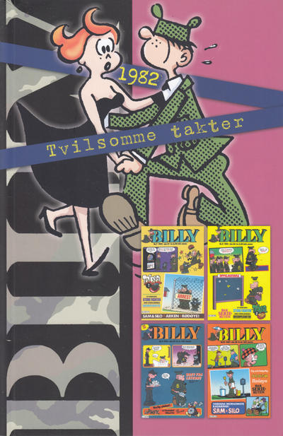 Cover for Billy kronologisk (Hjemmet / Egmont, 2018 series) #[20] - 1982 - Tvilsomme takter [Bokhandelutgave]