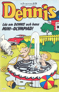 Cover Thumbnail for Dennis (Semic, 1969 series) #7/1983