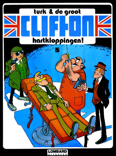 Cover for Clifton (Le Lombard, 1978 series) #5 - Hartkloppingen!