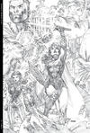 Cover for Wonder Woman (DC, 2016 series) #750 [Torpedo Comics Jim Lee Sketch Middle Cover]