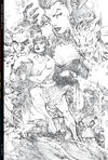 Cover for Wonder Woman (DC, 2016 series) #750 [Torpedo Comics Jim Lee Sketch Left Side Cover]