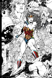 Cover Thumbnail for Wonder Woman (DC, 2016 series) #750 [Torpedo Comics Jim Lee Limited Color Right Side Cover]