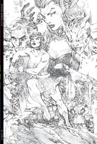 Cover Thumbnail for Wonder Woman (DC, 2016 series) #750 [Torpedo Comics Jim Lee Sketch Left Side Cover]