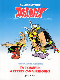 Cover Thumbnail for Julens store Asterix (Hjemmet / Egmont, 2020 series) #2022 - Tvekampen; Asterix og vikingene [Bokhandelutgave]